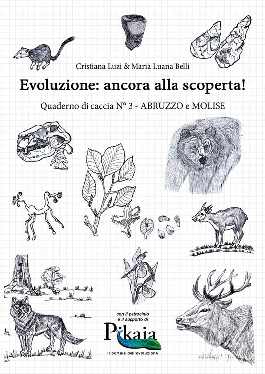 Evoluzione: ancora alla scoperta! Quaderno di caccia. Vol. 3: Abruzzo e Molise - Cristiana Luzi,Maria Luana Belli - copertina