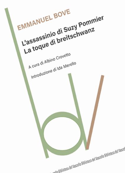 L'assassinio di Suzy Pommier-La toque di breitschwanz - Emmanuel Bove - copertina