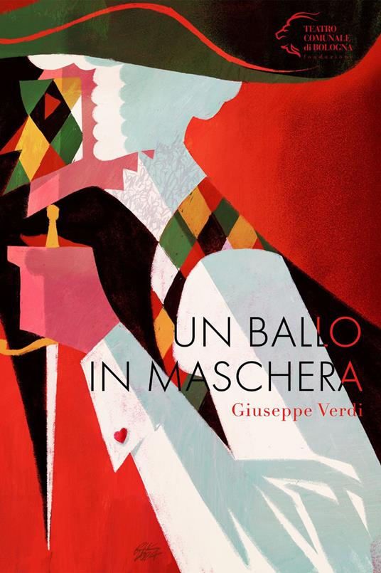 Un ballo in maschera. Giuseppe Verdi - copertina