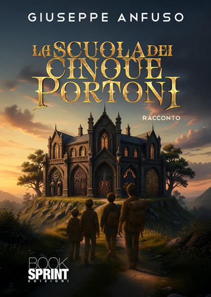 La scuola dei cinque portoni - Giuseppe Anfuso - copertina