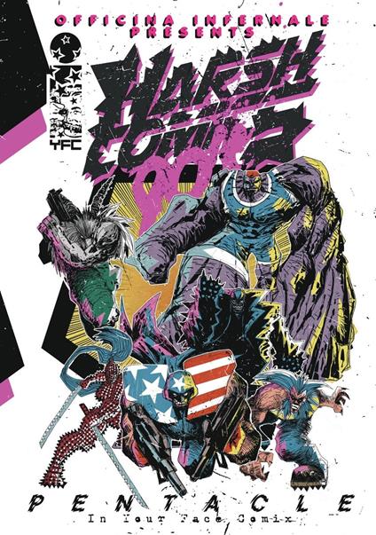 Harsh Comics 90’s. Pentacle - Officina Infernale - copertina