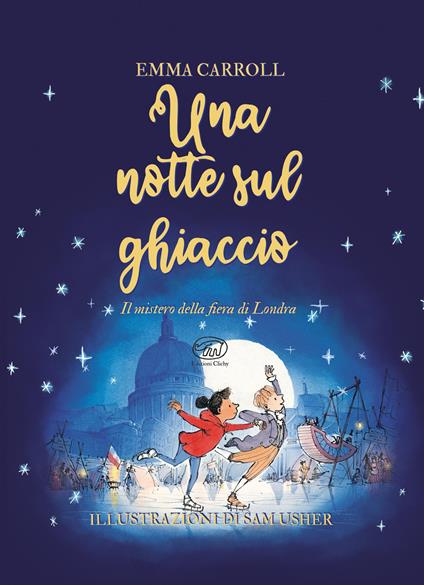 Una notte sul ghiaccio - Emma Carroll - copertina