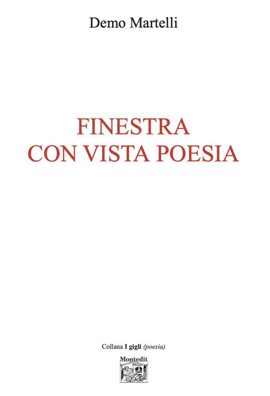 Finestra con vista poesia - Demo Martelli - copertina