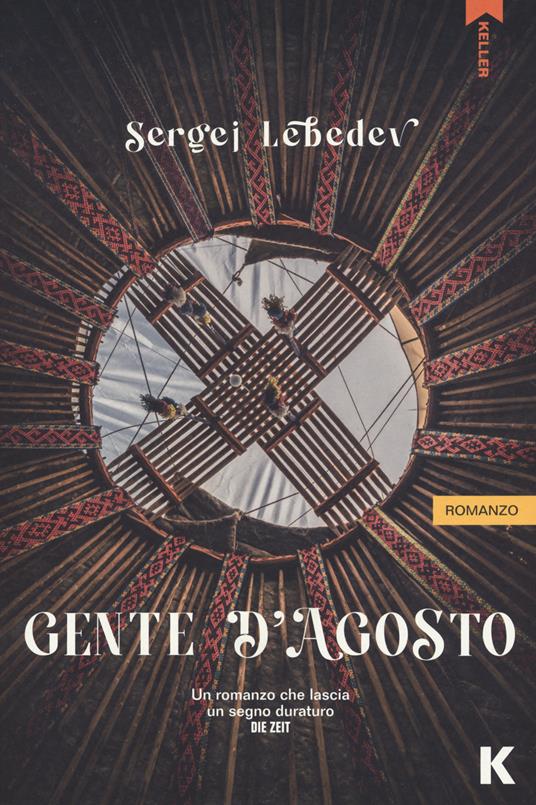 Gente d'agosto - Sergej Lebedev - copertina