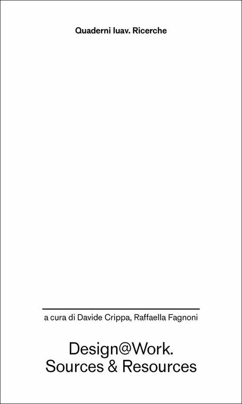 Design@work. Sources&resources - copertina