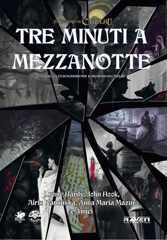 Tre minuti a mezzanotte. Antologia di avventure per "Il richiamo di Cthulhu" - copertina