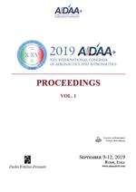2019 AIDAA. Proceedings. 25th International Congress of Aeronautics and Astronautics. Vol. 1