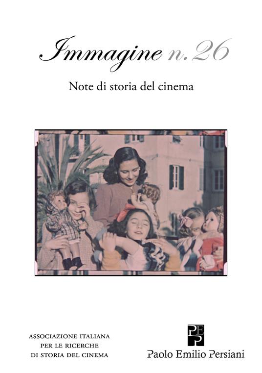 Immagine. Note di storia del cinema. Vol. 26 - copertina