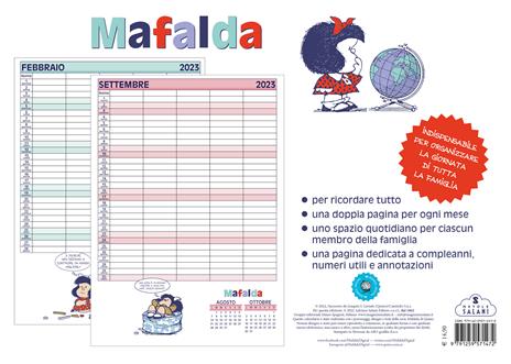 Mafalda. Calendario della famiglia 2023 - Quino - 3