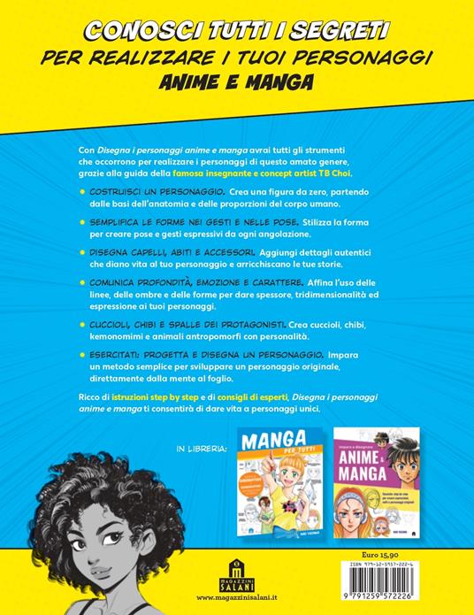 Disegna i personaggi anime e manga - TB Choi - 6