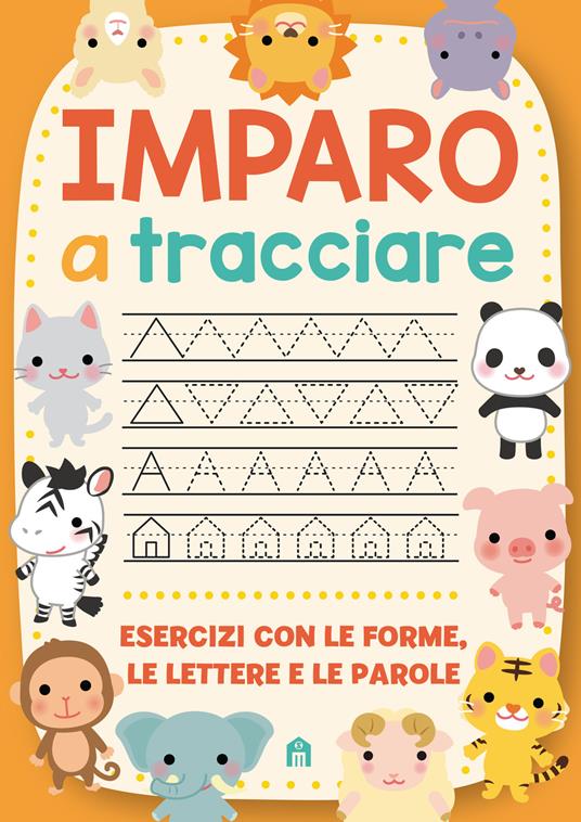 Imparo a tracciare. Ediz. a colori - copertina
