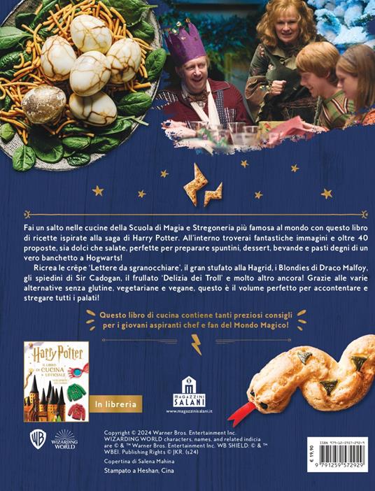 La cucina di Harry Potter. Il libro di ricette ufficiale. Oltre 40 nuovi piatti cotti e incantati - 7