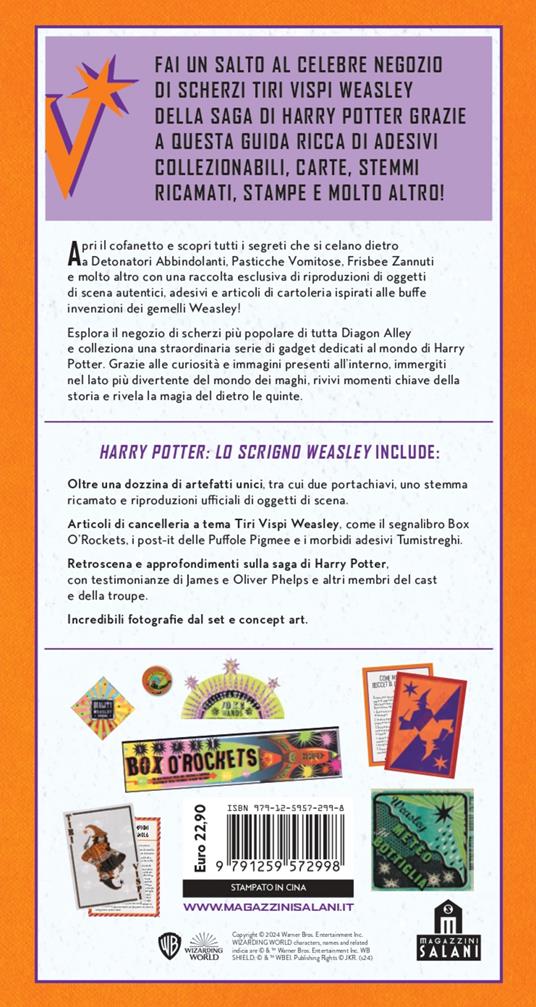 Harry Potter. Lo scrigno Weasley. Con gadgets - 6