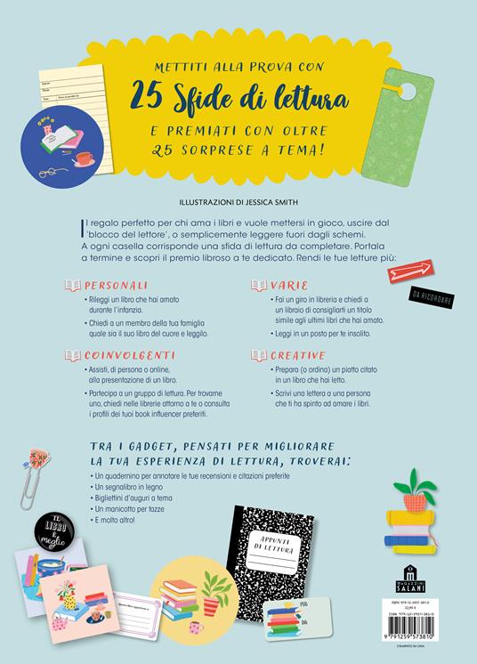 Book challenge. Completa una sfida, apri una casella e scopri il tuo premio a tema libri! - 5