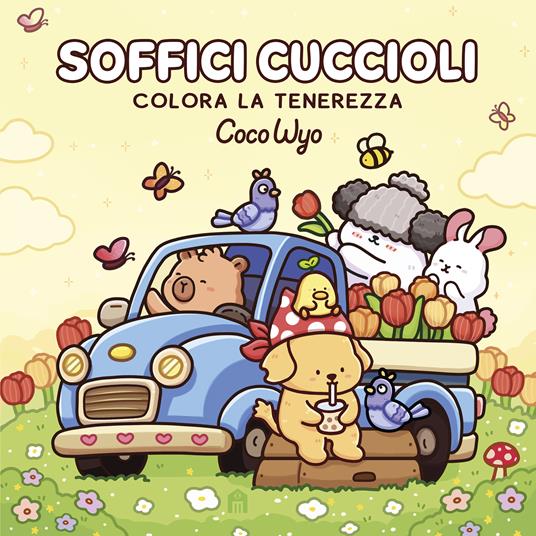 Soffici cuccioli. Libro da colorare per tutte le età (Gli originali Coco Wyo) - Coco Wyo - copertina