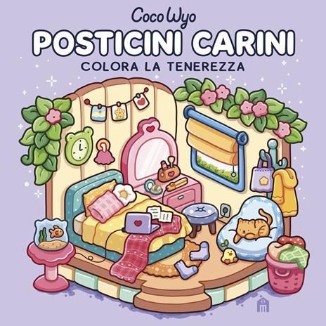 Posticini carini. Libro da colorare per tutte le età (Gli originali Coco Wyo) - Coco Wyo - copertina