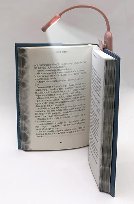 Lucy Active Nero 2025 - Luce da lettura - 2