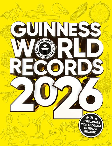 Guinness World Records 2026. Ediz. italiana - copertina