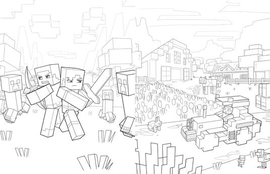 Minecraft. Il libro da colorare ufficiale - 3