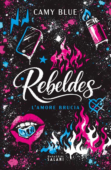 Rebeldes. L'amore brucia - Camy Blue - copertina