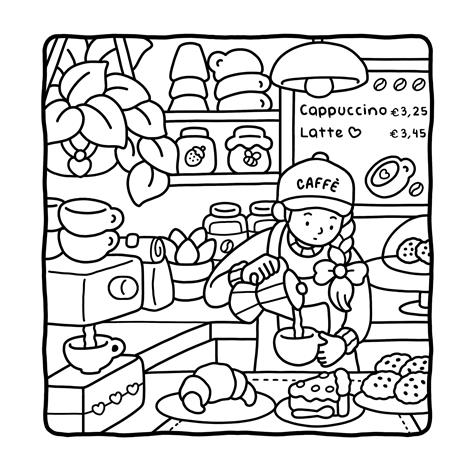 Dolci momenti. Libro da colorare per tutte le età. Gli originali Coco Wyo - Coco Wyo - 5