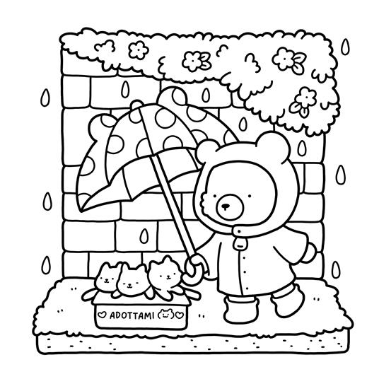 Adorabili amici. Libro da colorare per tutte le età. Gli originali Coco Wyo - Coco Wyo - 4