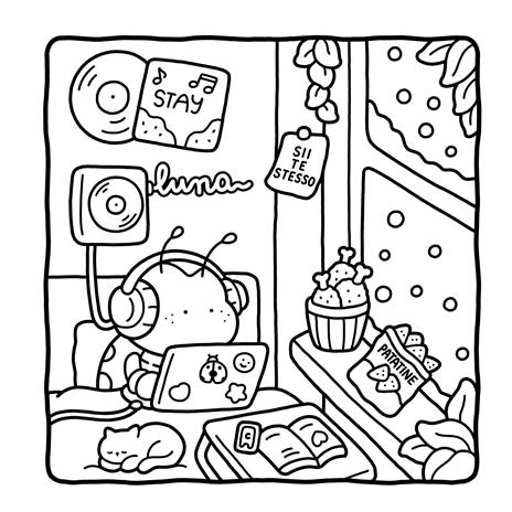 Adorabili amici. Libro da colorare per tutte le età. Gli originali Coco Wyo - Coco Wyo - 5