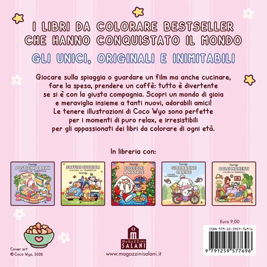 Adorabili amici. Libro da colorare per tutte le età. Gli originali Coco Wyo - Coco Wyo - 6