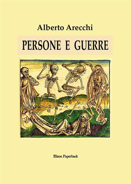 Persone e guerre - Alberto Arecchi - copertina