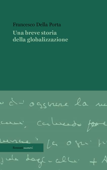 Una breve storia della globalizzazione - Francesco Della Porta - copertina