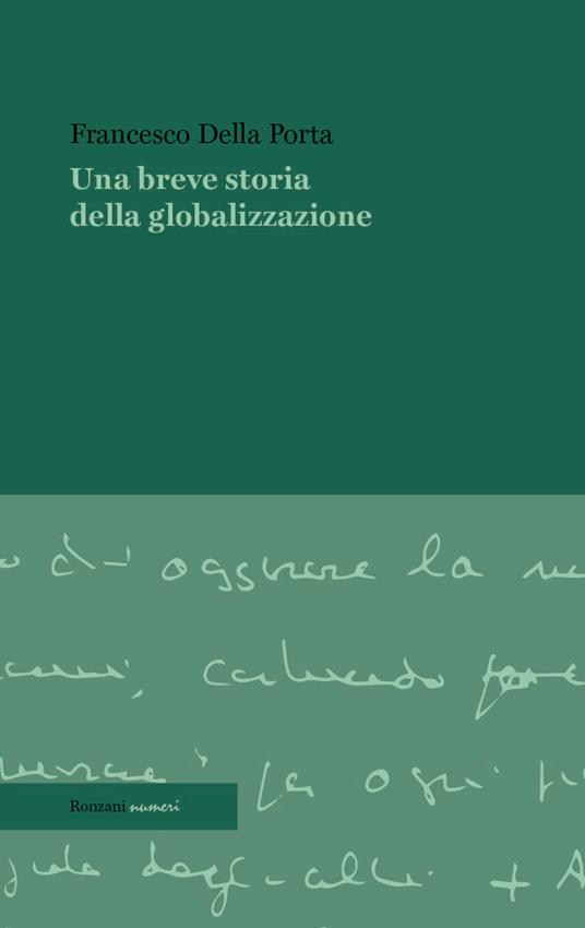 Una breve storia della globalizzazione - Francesco Della Porta - copertina