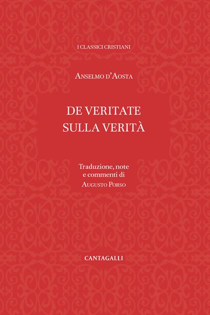 De veritate-Sulla verità - Anselmo d'Aosta (sant') - copertina