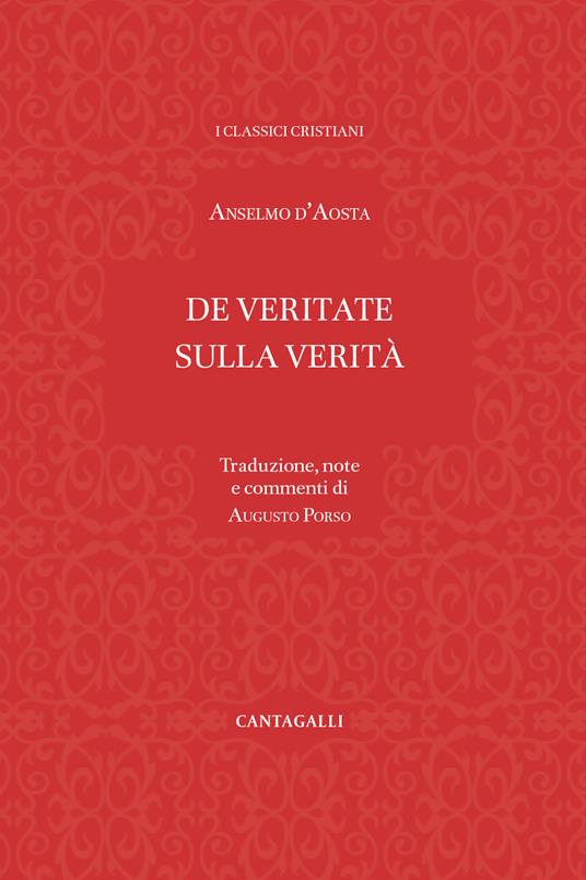 De veritate-Sulla verità - Anselmo d'Aosta (sant') - copertina