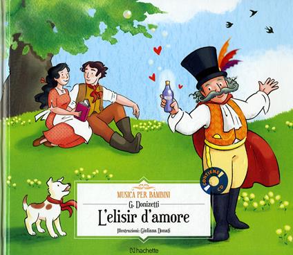 L' elisir d'amore. Con CD-Audio - Gaetano Donizetti - copertina