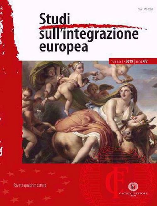 Studi sull'integrazione europea (2021). Nuova ediz.. Vol. 2 - copertina