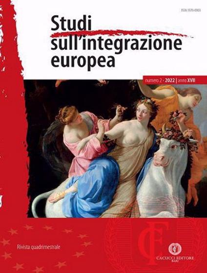 Studi sull'integrazione europea (2022). Vol. 2 - copertina