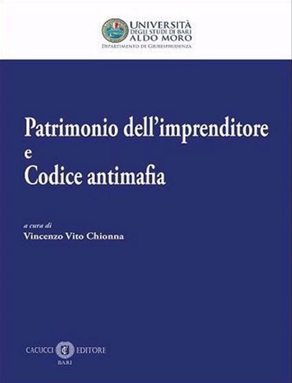Patrimonio dell’imprenditore e codice antimafia - copertina
