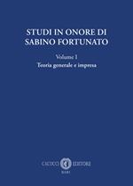 Studi in onore di Sabino Fortunato