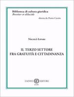 Il terzo settore fra gratuità e cittadinanza