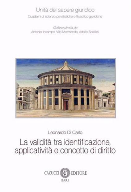 La validità tra identificazione, applicatività e concetto di diritto - Leonardo Di Carlo - copertina