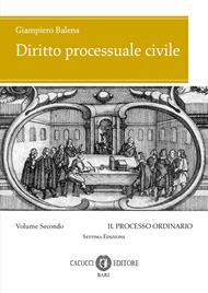 Diritto processuale civile. Vol. 2: Il processo ordinario