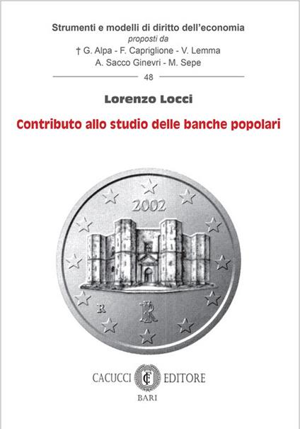 Contributo allo studio delle banche popolari - Lorenzo Locci - copertina