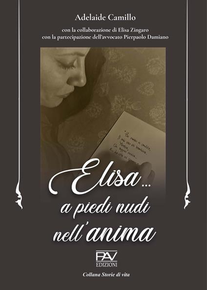 Elisa... A piedi nudi nell'anima - Adelaide Camillo - copertina