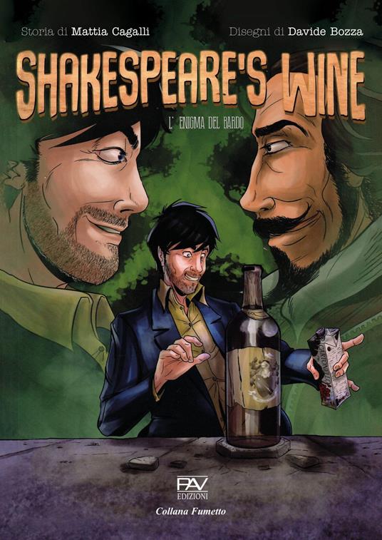 Shakespeare's wine. L'enigma del bardo - Mattia Cagalli - copertina