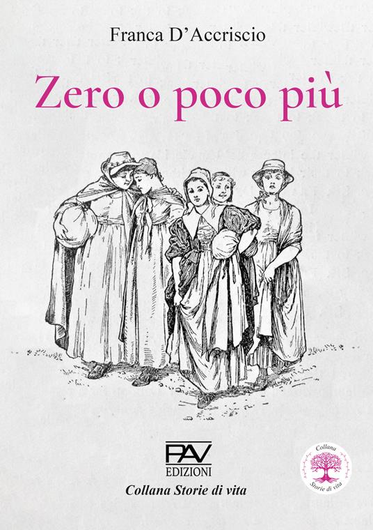 Zero o poco più - Franca D’Accriscio - copertina