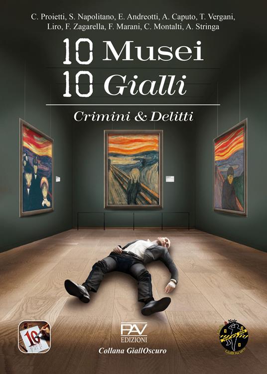 10 musei 10 gialli. Crimini & Delitti - copertina