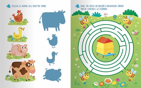 La fattoria. Tante attività divertenti per bambini dai 3 ai 6 anni. Ediz. a colori - Monica Fabbri - 3