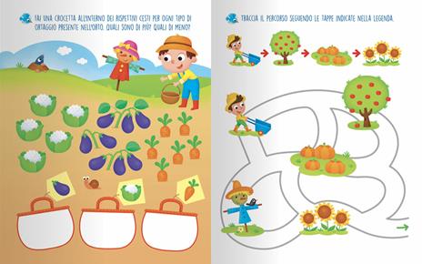 La fattoria. Tante attività divertenti per bambini dai 3 ai 6 anni. Ediz. a colori - Monica Fabbri - 5