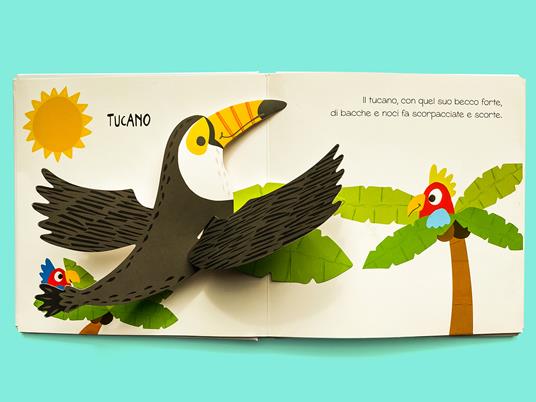 Le case pop-up degli animali:libro per bambini sugli animali