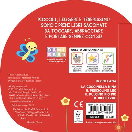 La coccinella Nina. Ediz. illustrata - Annalisa Lay - 2